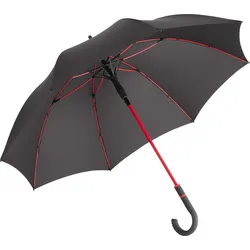 FARE AC Midsize Stockschirm Style Regenschirm 4784 black/red Ø 112 cm