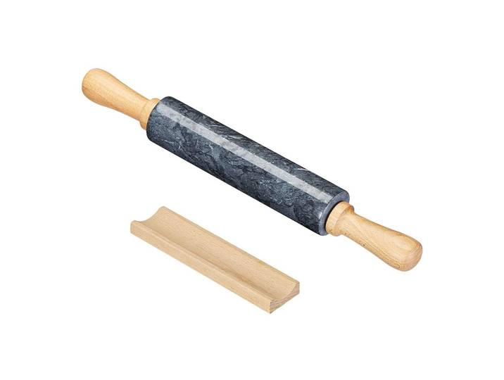 NUDELHOLZ aus Marmor mit Ablage