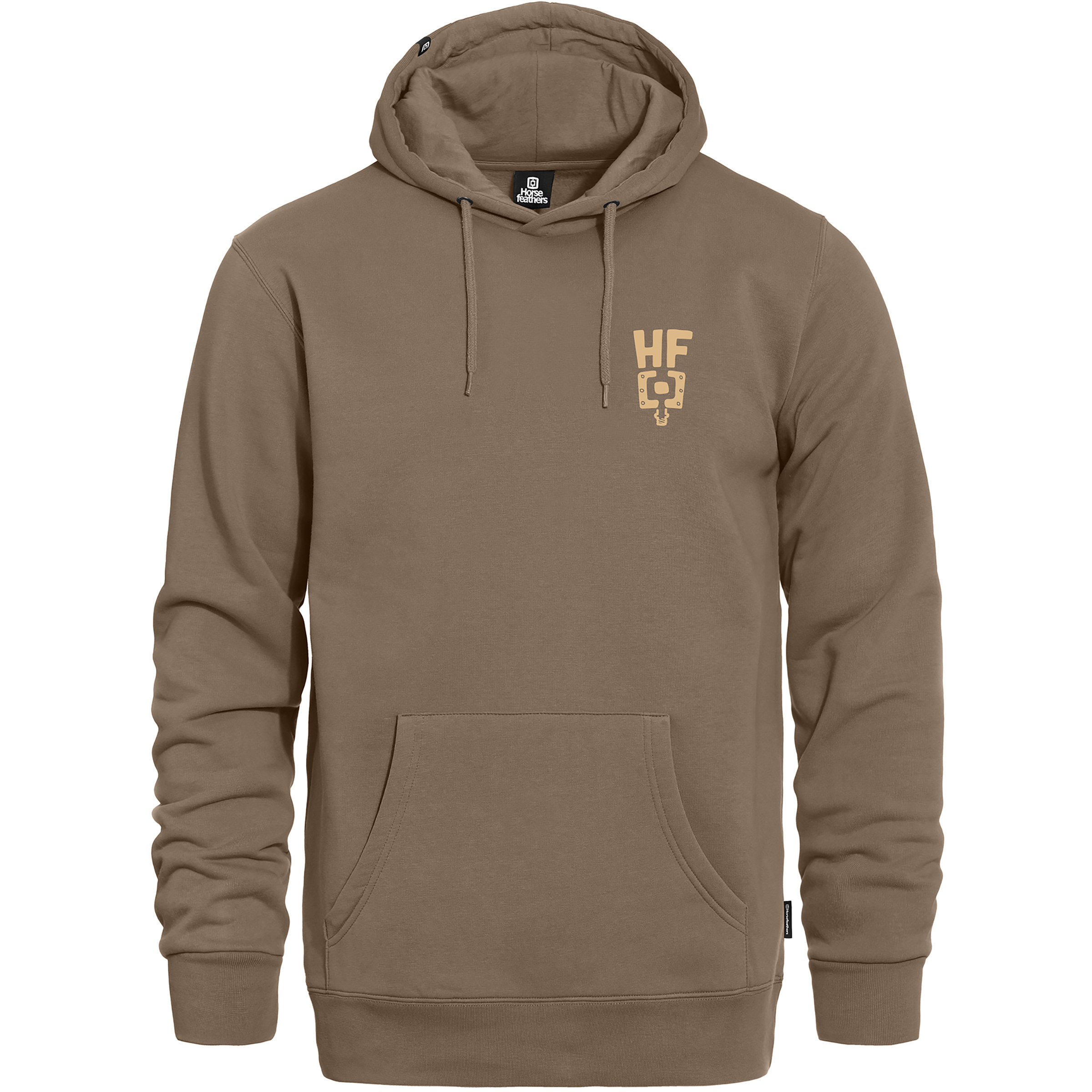Horsefeathers Pedal Herren Hoodies braun Größe XXL Mountainbike Elastisch