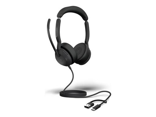 Jabra Evolve2 50 MS Stereo - Headset - On-Ear (25089-999-799)