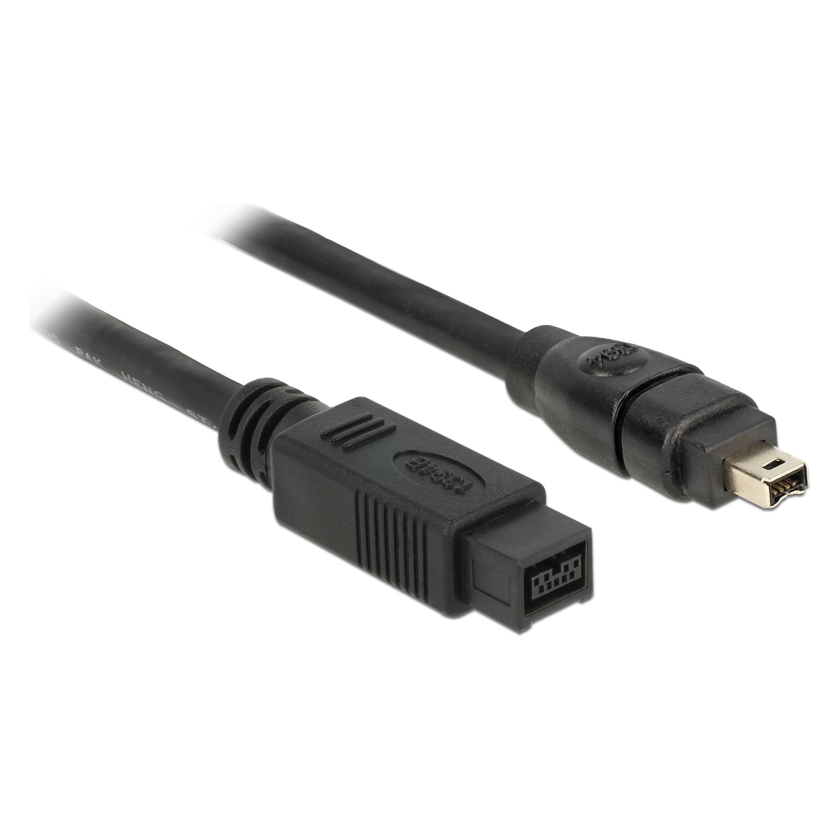 Delock FireWire 1394B 9 Pin Stecker - FireWire 1394A 4 Pin Stecker (2 m) (82589)