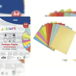 STYLEX® 40825 Kopierpapier - A4, 75/80 g/qm, 250 Blatt, sortiert