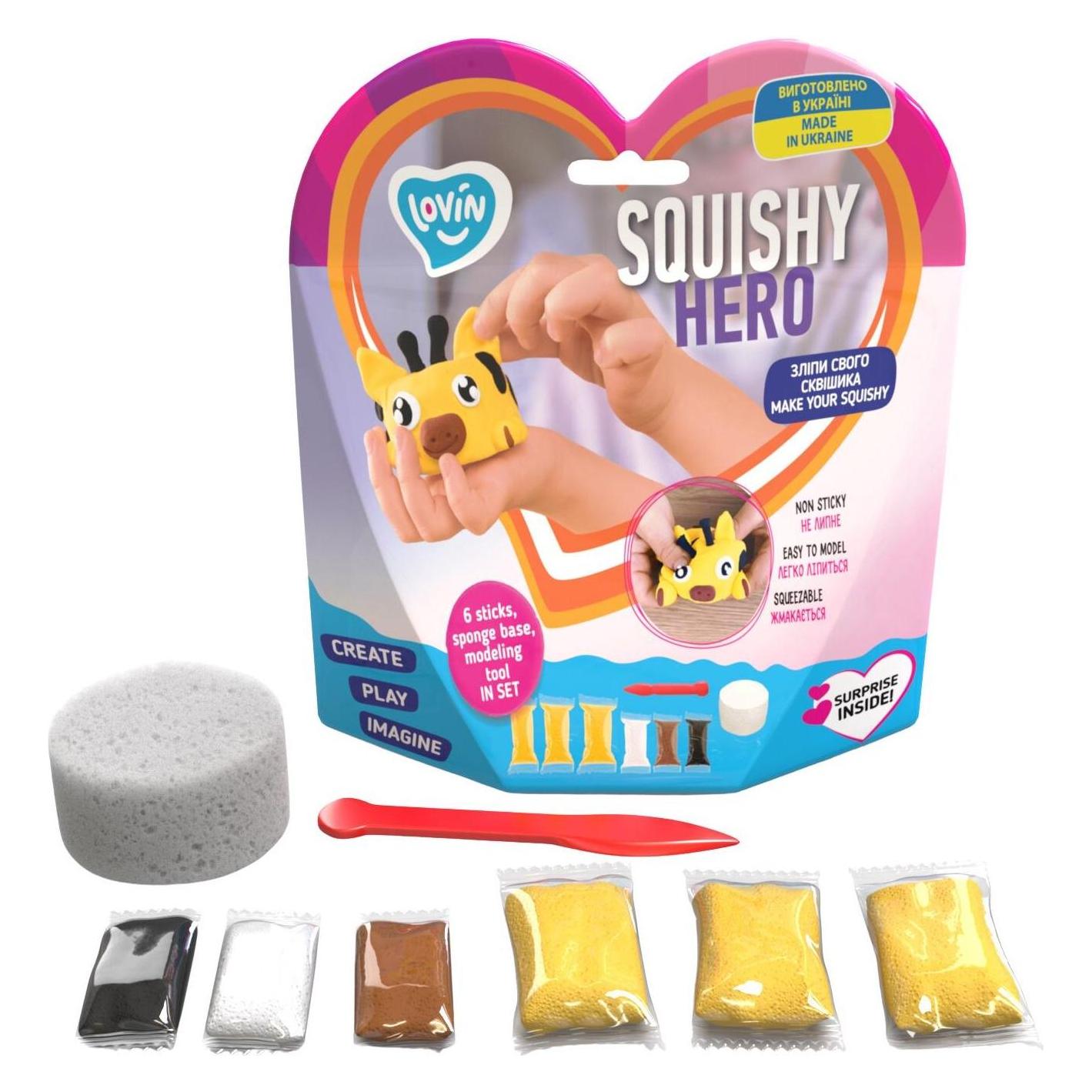 Clovin Squishy Heroes Air Clay Set (ETC70126)