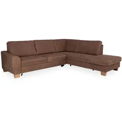 Polsterecke SYSTEMPOLSTER ZARA (BB 271x235 cm) - Bezug: Leder - BB 271x235 cm