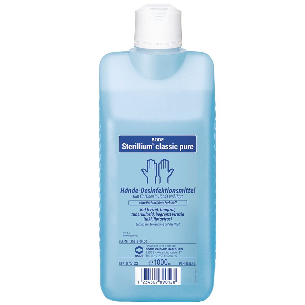 Sterillium Classic Pure Händedesinfektion Lsg. 1000 ml Lösung