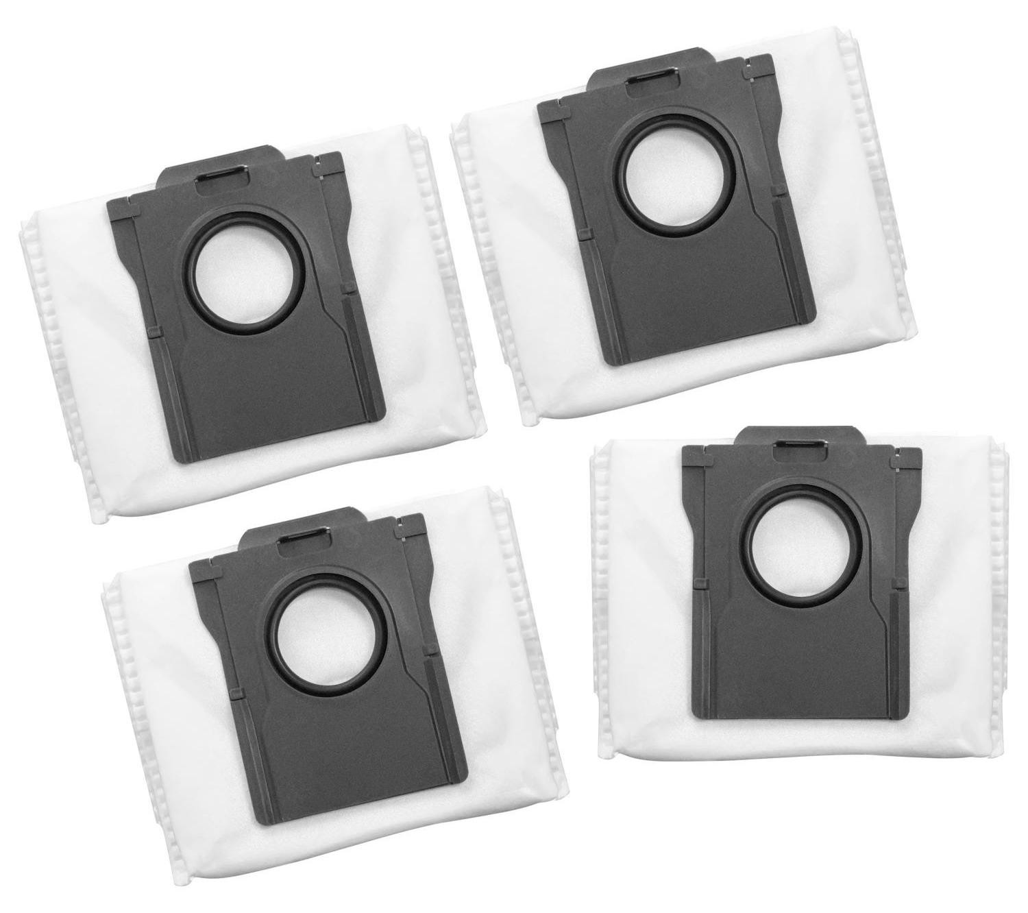 Plus.Parts 4-stuks zwarte stofzuigzakken voor Dreame Aqua10 Roller