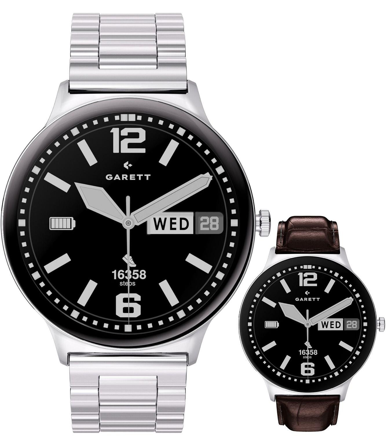 Garrett Herenhorloge Zilver Garrett-5904238487563