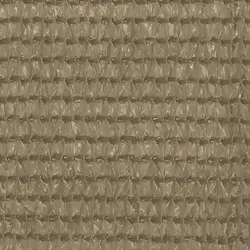vidaXL Balkon-Sichtschutz Taupe 90x300 cm HDPE