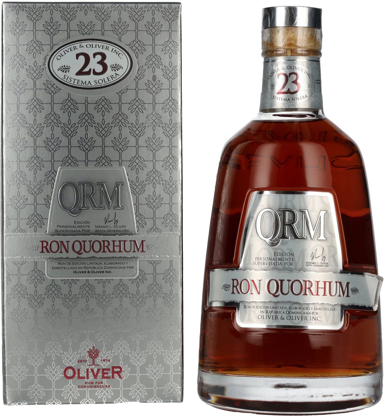 Ron Quorhum 23 Sistema Solera 40% Vol. 0,7l in Geschenkbox