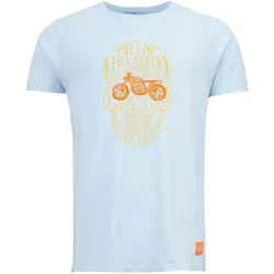 Pull In Moto, Herren, Velotrikot, T-Shirt Pull-in TSH (S), Blau, S