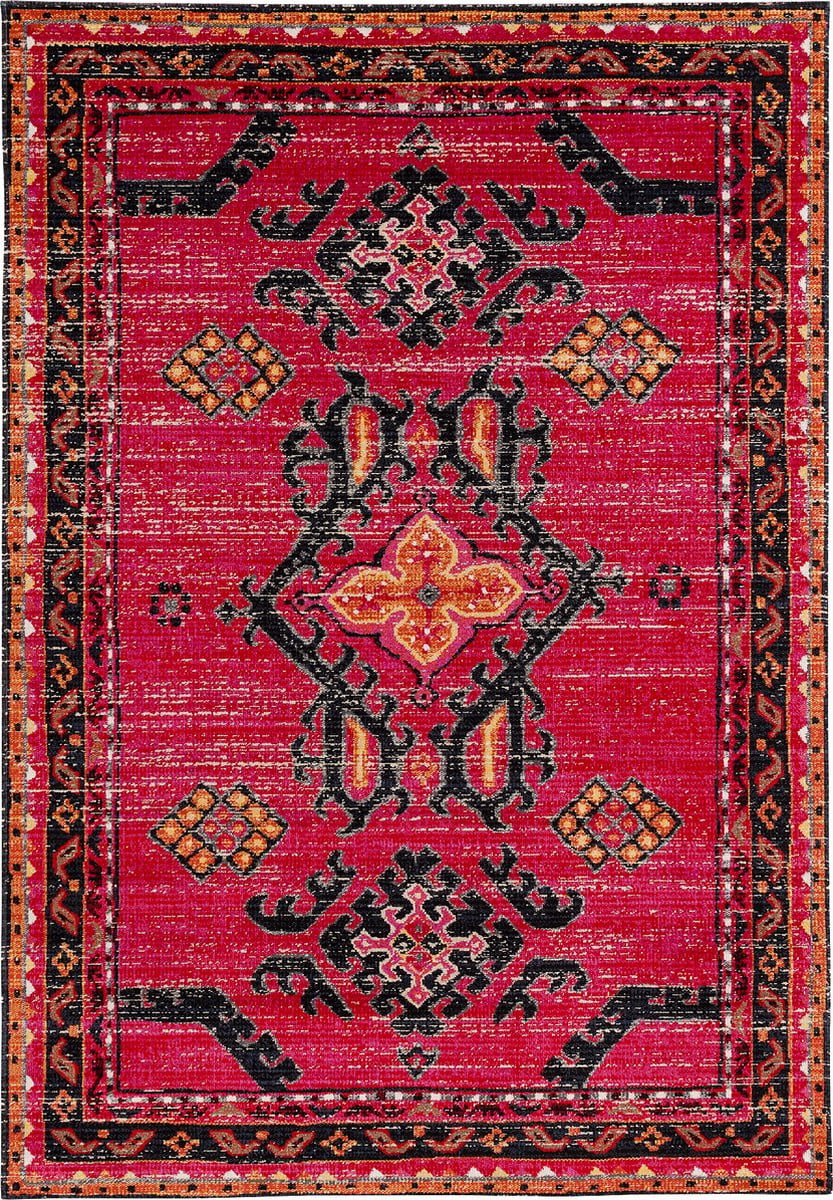 Pergamon Vloerkleed Zoë Designer Vintage met Oosterse Rand