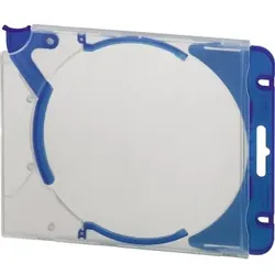 DURABLE CD/DVD Hülle QUICKFLIP COMPLETE 526906 bl/tr 5 St./Pack.