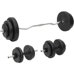 vidaXL, Hanteln, (1 x 60 kg)
