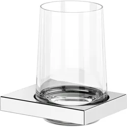 Keuco Glashalter Edition 11 11150019000 Echtkristall Glas, verchromt