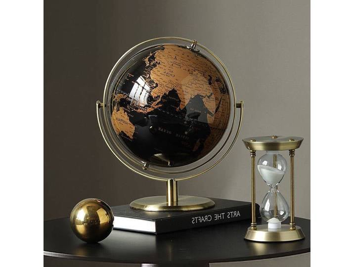 Globe de décoration de bureau, géographie créative, accessoires de décoration pour la maison, Globe du monde rétro, apprentissage moderne, carte du monde pour enfants, utilisation éducative