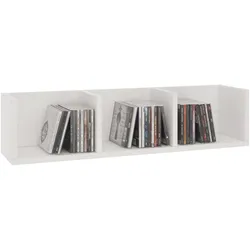Caro Möbel Stars (CDs), CD- & Schallplatten Aufbewahrung, Weiss