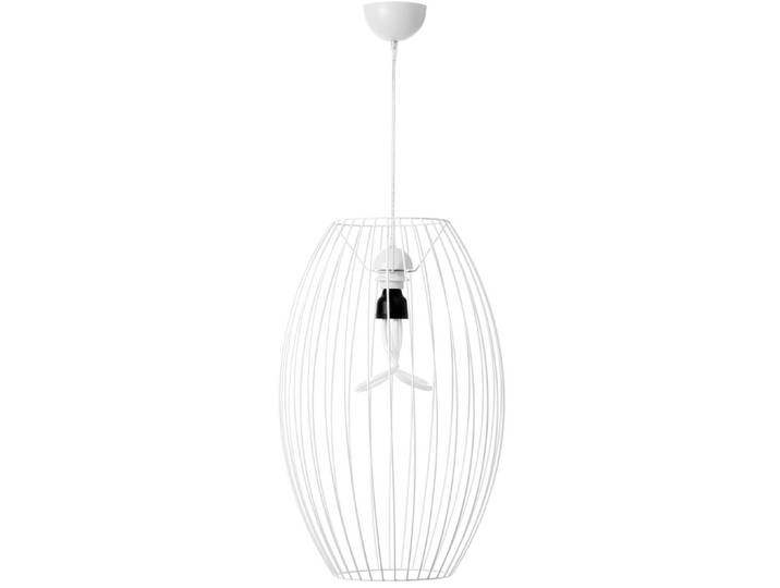 KAYOOM Hängeleuchte Hängelampe Reyna 110 , weiß, 1, H: 55cm, 1 Stk., Leuchten, Industrie- und Nostalgie-Design, Hängeleuchte