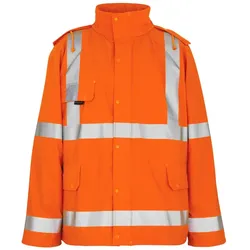 MASCOT Feldbach Regenjacke SAFE AQUA Hi-vis Orange 4XL - 50101-814-14-4XL - Hi-vis Orange