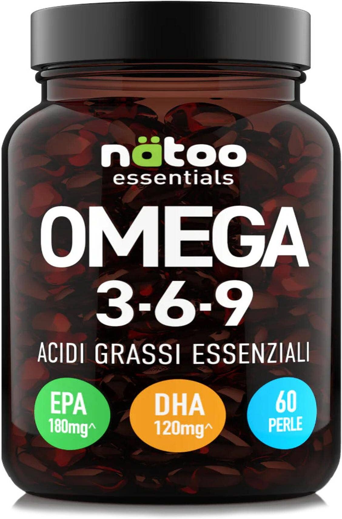 NATOO Essentials - Omega 3-6-9 60 Capsule 