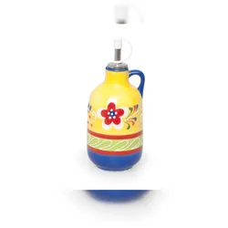 Excelsa Essig/Öl Flaschen Tex Mex Keramik 40 Cl Bunt