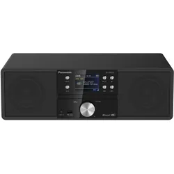 Panasonic SC-DM202 (Bluetooth, CD Player, 2x 12 W), Stereoanlage, Schwarz