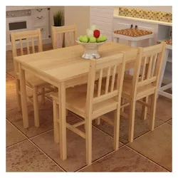 vidaXL, Essgruppe, Lawonella (Holz)