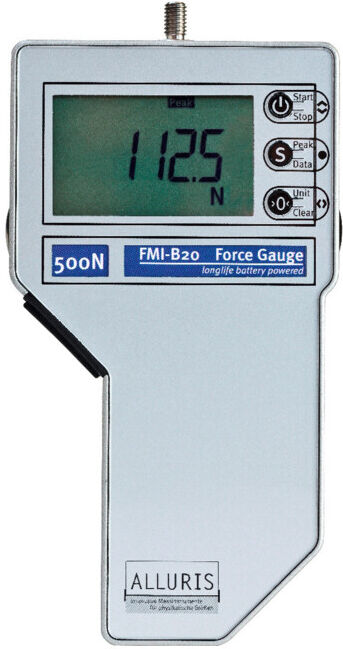 Alluris Capteur de force numérique FMI-B20 (valeurs maximum), Plage de mesure: 50 N (478983 50)