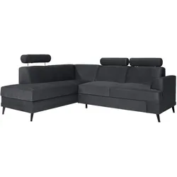 ECKSCHLAFSOFA Kordian links graphit
