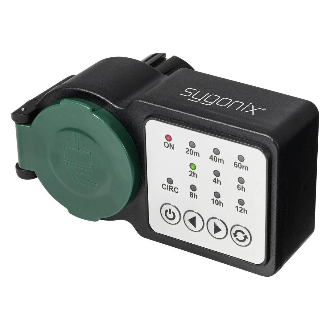 Sygonix SY-6786456 Countdown Timer analog Tagesprogramm 3680 W IP44 Dauerbetrieb (SY-6786456) (SY-6786456)