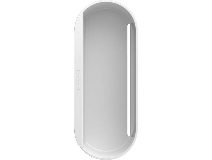 Hansgrohe Wallstoris Opbergbakje - 25x7.1x10cm - mat wit
