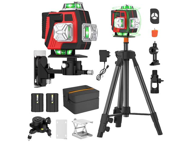Niveau Laser Vert\, 16 Lignes\, Technologie D'Auto-nivellement\, Ue