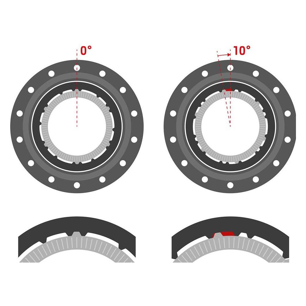 DT Swiss Upgrade Kit Ratchet anti-pedal kickback DEG 60Z Hybrid (331-016-58722)