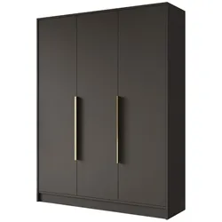 KLEIDERSCHRANK - PORTO - 150 - Schwarz