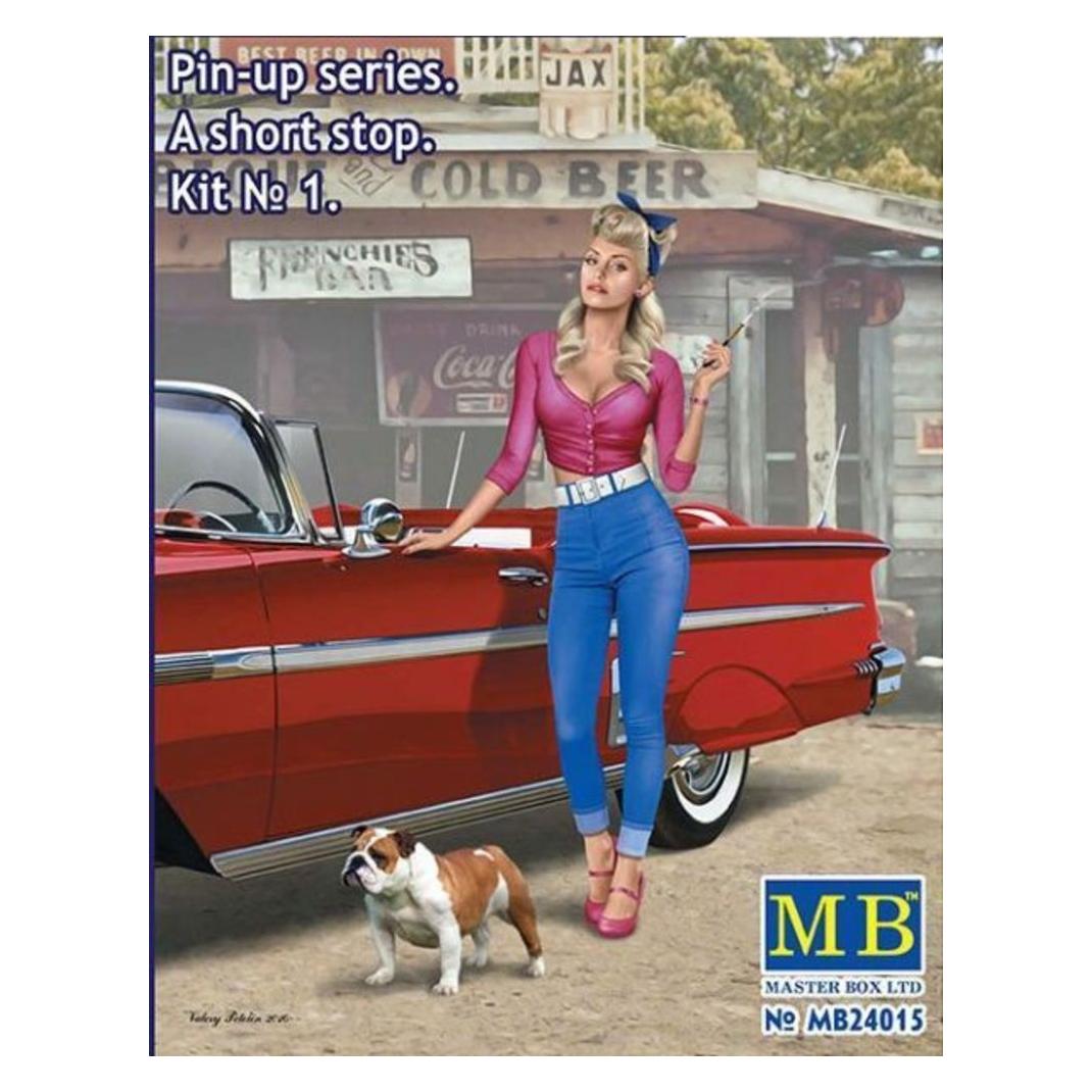 Master Box Pin-up series.A short stop.Kit No.1 (MB24015)