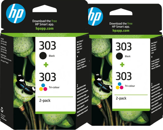 HP 303 4-Kleuren Pack van 2 stuks