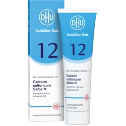DHU Nr. 12 Calcium sulfuricum N D 4 Salbe 50 g Salbe