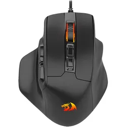 Redragon Mysz M806 Bullseye (M806RGB) (Kabelgebunden), Maus, Schwarz