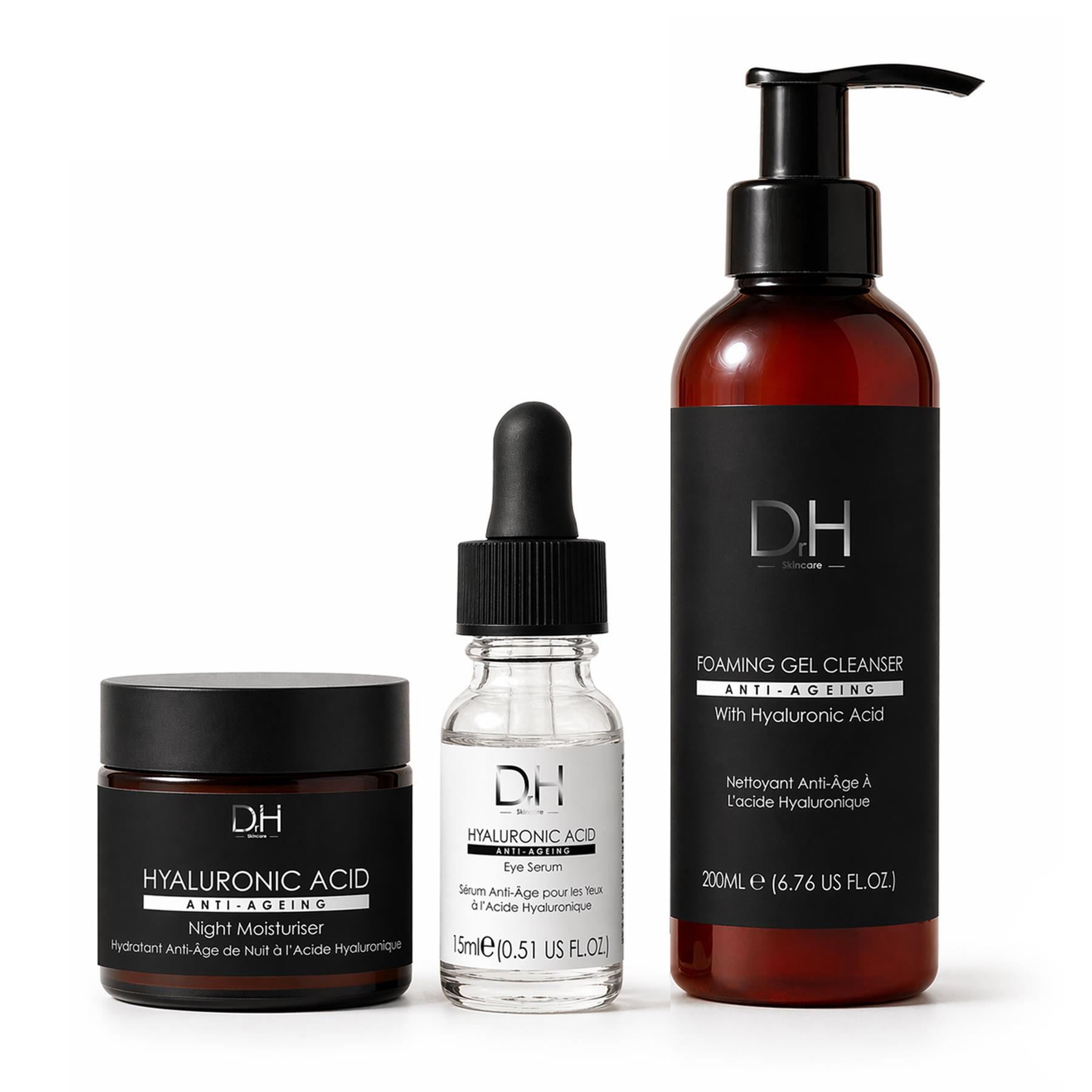Dr H Hyaluronsäure-Anti-Aging-Hydrationssystem