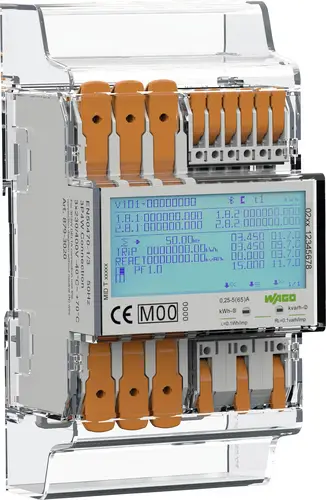 WAGO 879-3000 4PU 879-3000 Wechselstromzähler digital 65 A MID-konform: Ja 1 St.