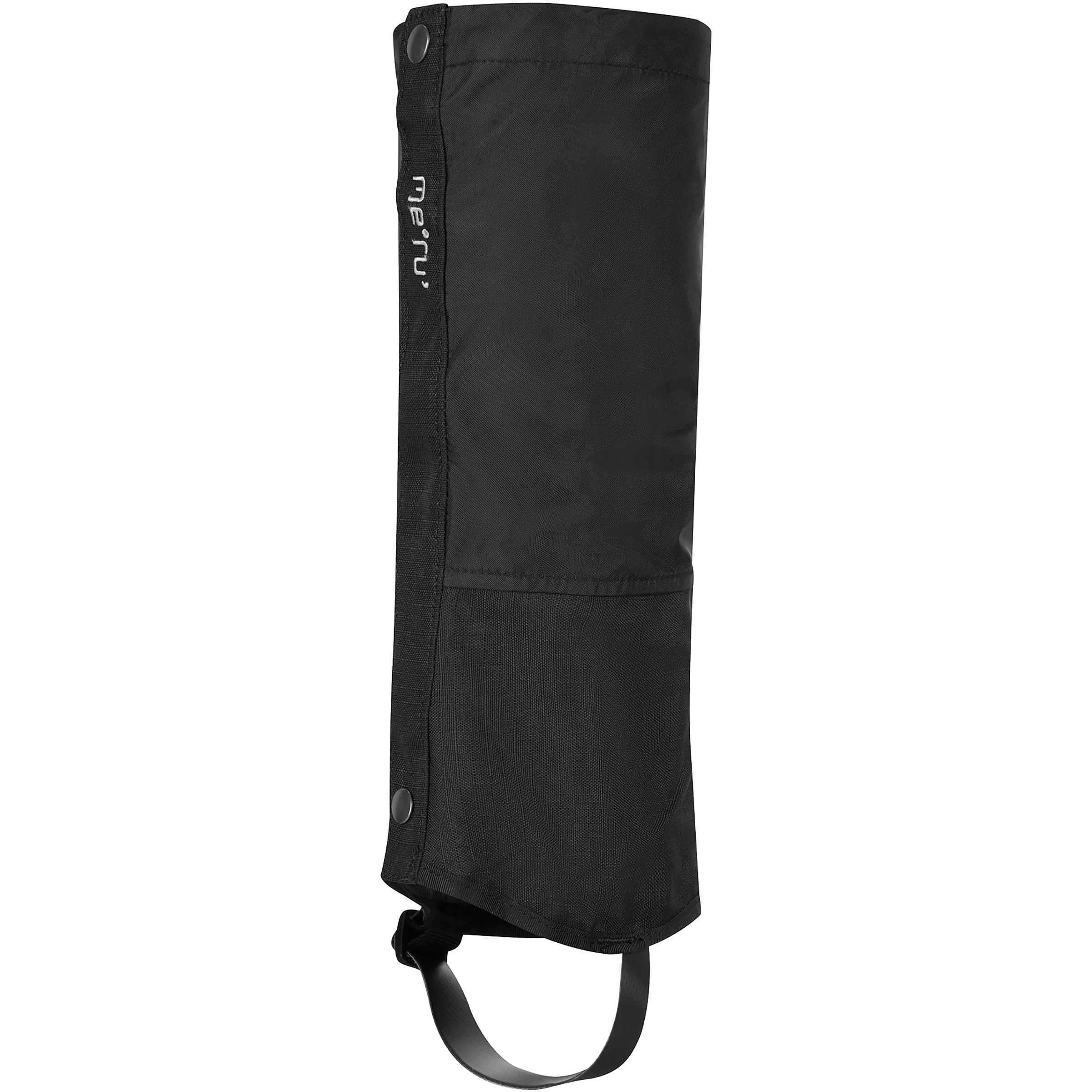 Bergzeit Basics Meru Light Gamaschen Gamaschen schwarz Größe L-XL Schneeschuhwandern | Bergsteigen Atmungsaktiv Wasserabweisend