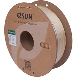 eSUN eSilk Magic-PLA Gold-Silber Filament 1.75mm 1Kg (PLA, 1.75 mm, 1000 g), 3D Filament, Silber, Gold