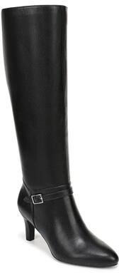 Women's Glenore Knee High Boot by LifeStride in Black (Size 11 M)