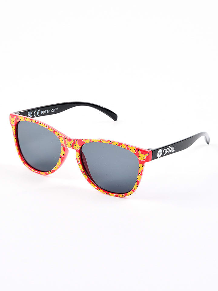 Sonnenbrille "Pokémon" in Schwarz/ Rot - onesize