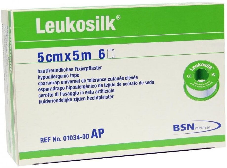 Leukosilk 5 m x 5 cm 1034
