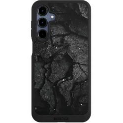 Nivocase Handyhülle für Samsung Galaxy A16 5G Hülle NIVOpure Case Schwarz Beton Stein schwarz (Samsung Galaxy A16 5G), Smartphone Hülle, Schwarz