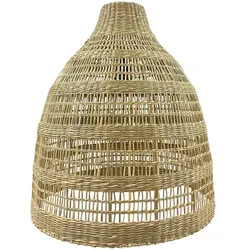 Lumisky FREYA LONG D50CM Lampenschirm (nur Lampenschirm) Seegras Beige