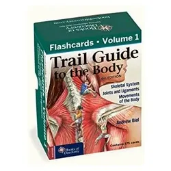 Trail Guide to the Body Flashcards Volume 1, Ratgeber von Andrew Biel
