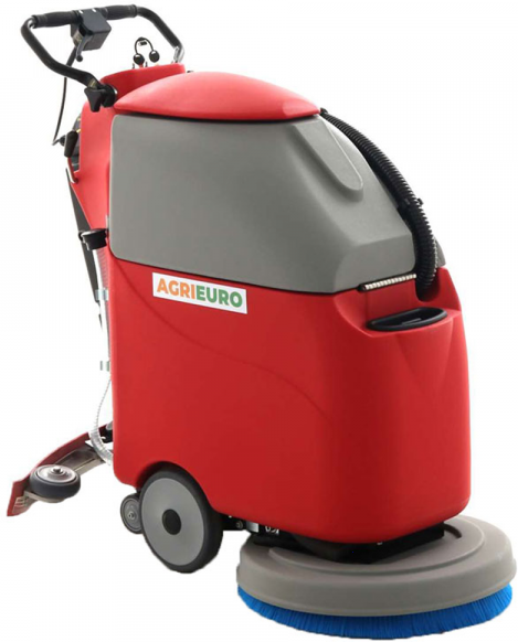 AgriEuro TOP-LINE Autolaveuse à batterie sans-fils U.T. LP-500-B - 3 en 1 : lave, sèche et aspire