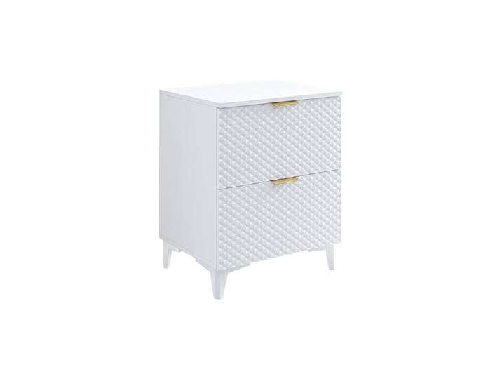 Meuble sous-vasque 60cm sur pieds Cléa Blanc