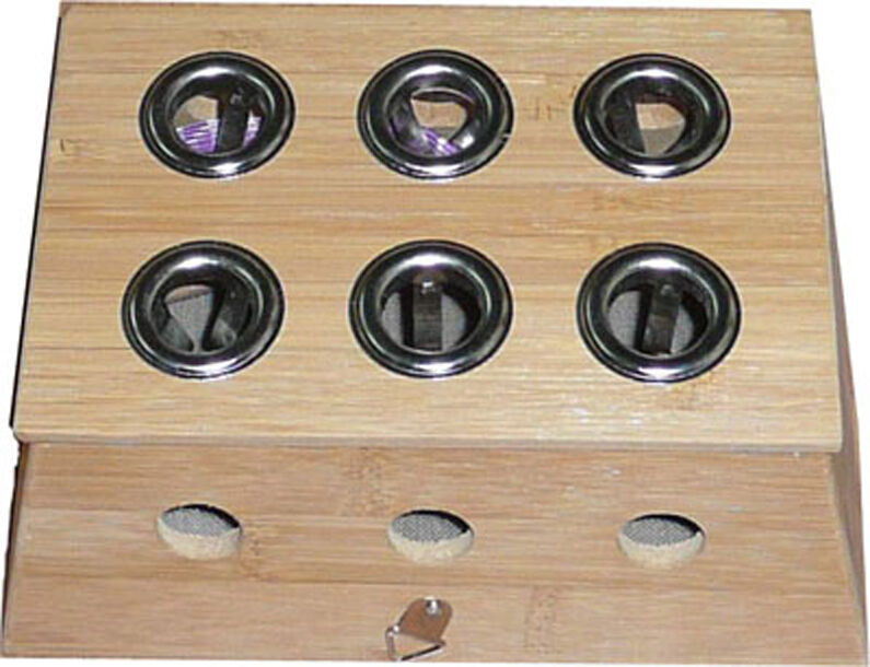 Aplicador de Madeira para Moxibustión: 6 Charutos